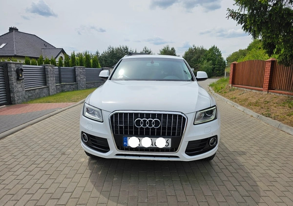 Audi Q5 cena 89900 przebieg: 159900, rok produkcji 2015 z Pakość małe 407